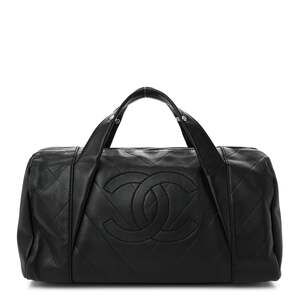 Chanel Calfskin Cc Chevron All Day Long #229854C19B